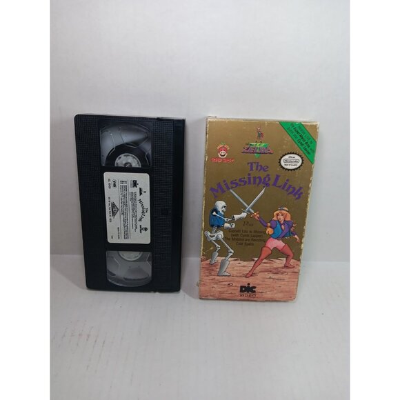 Rare The Legend of Zelda The Missing Link Mario Bros DIC- VHS Tape - Picture 6 of 6